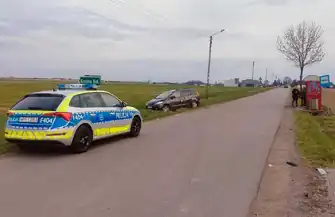 Zderzenie dwóch aut w Krężnej. Dziecko trafiło do szpitala