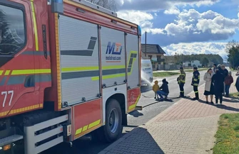 Strażacki śmigus-dyngus z misją pomocy. Akcja Gasimy dla Ryśka w Przygłowie i Włodzimierzowie