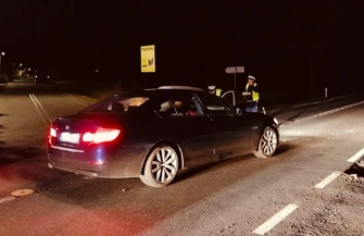 Groźny wypadek na DK91. 62-latek trafił do szpitala