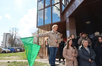 Pracownicy ZUS w Piotrkowie wsparli protest w Warszawie. Chcemy godnej płacy