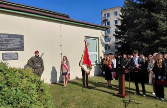 Uroczystość upamiętniająca 86 rocznicę Zbrodni Katyńskiej