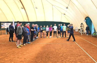 Tenisowy turniej na Belzackiej zakończył zimowy sezon