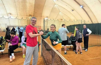 Tenisowy turniej na Belzackiej zakończył zimowy sezon