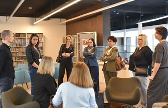 Bibliotekarze z całej Polski w mediatece