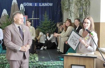 Uroczysty Dzień Patrona w Szkole Podstawowej im. św. Jana Pawła II w Gazomi