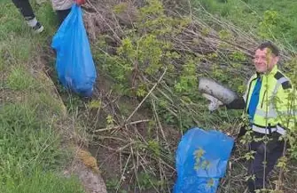 Mieszkańcy Cieszanowic połączyli siły i posprzątali miejscowości