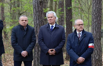 Pamięć wraca do Lasu Bugajskiego. Uczcili ofiary egzekucji sprzed 82 lat