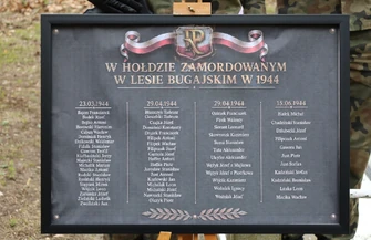 Pamięć wraca do Lasu Bugajskiego. Uczcili ofiary egzekucji sprzed 82 lat