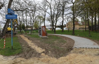 Skwer przy rondzie Sulejowskim doczekał się zmian. Ruszył remont