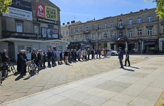 Majowy Męski Różaniec w Piotrkowie Trybunalskimza nami