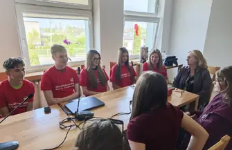 Spotkanie robocze z Młodzieżową Radą Gminy Gorzkowice