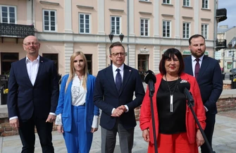 Nie ma lepszego interesu niż Unia. Dariusz Joński w Piotrkowie mówił o miliardach dla Polski i atomie w Bełchatowie