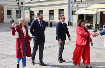 Nie ma lepszego interesu niż Unia. Dariusz Joński w Piotrkowie mówił o miliardach dla Polski i atomie w Bełchatowie