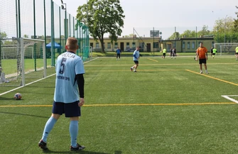 Piłka nożna integracja i sportowa rywalizacja. Za nami kolejne spotkanie w ramach Igrzysk Służb Mundurowych w Piotrkowie Trybunalskim