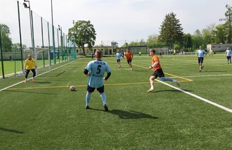 Piłka nożna integracja i sportowa rywalizacja. Za nami kolejne spotkanie w ramach Igrzysk Służb Mundurowych w Piotrkowie Trybunalskim