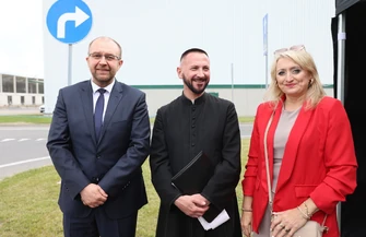 W Majkowie Dużym powstaje nowe centrum logistyczne. Wmurowano kamień węgielny