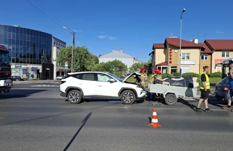 Wypadek na Armii Krajowej. Rozszczelniła się butla z gazem
