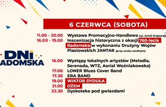 Dni Radomska 2026 święto pełne gwiazd emocji i rodzinnej zabawy