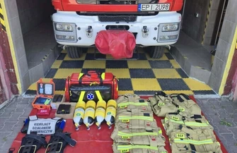 Nowy sprzęt dla OSP Lubień. Strażacy otrzymali quada i wyposażenie ratownicze