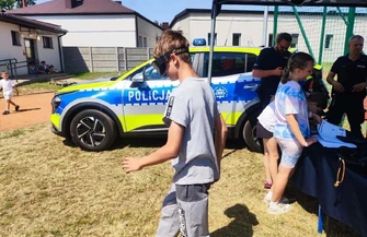Dzieci poznały pracę policjantów. Nie zabrakło atrakcji