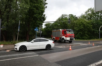 Na ulicy Sulejowskiej w Piotrkowie doszło do kolizji w której udział wzięły samochód osobowy i dostawczy