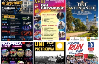 Weekend pełen wydarzeń. Dni Piotrkowa, Gorzkowic i Rozprzy