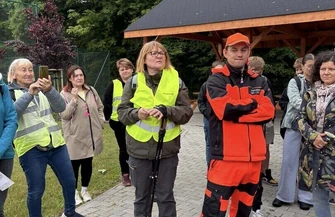 Śladami Krystyny Skarbek. Mieszkańcy wzięli udział w historycznym rajdzie pieszym