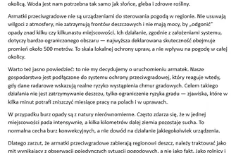 Wraca temat armat przeciwgradowych. Do prezydenta trafiło pismo firma odpowiada