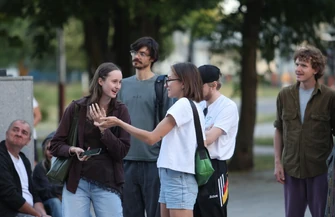 Szalona zabawa na pierwszej w sezonie potańcówce