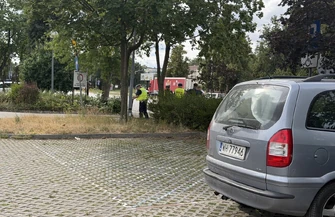 Hulajnogista potrącony przez samochód w Piotrkowie