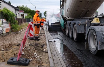 Trwają prace drogowe w Łęcznie. Kończy się remont ostatniego odcinka