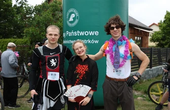 VI Rodzinny Rajd Rowerowy i Łazowski Bieg Przełajowy w Łazach Dąbrowie