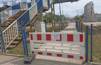 Przejście podziemne przy dworcu PKP w Piotrkowie. Minister zapowiada przetarg i parking