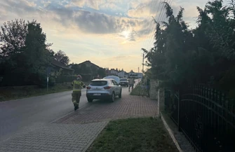 Wypadek z udziałem dwóch samochodów na DK 91 w Longinówce. Droga jest zablokowana ranny jest 6-letni chłopiec