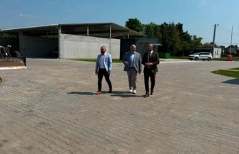 Wójt gminy Konopiska z wizytą w Rozprzy