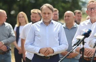 Szydłów-Kolonia Czarnek Telus Lorek i Ciecióra o sytuacji rolników