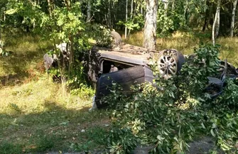 Groźny wypadek na granicy powiatów. Lądował śmigłowiec LPR