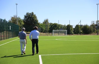 Orlik przy SP 12 po gruntownym remoncie. Monitoring ma pomóc w walce z wandalami