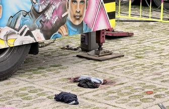 Koszmar na wesołym miasteczku podczas Dni Sulejowa. 25-latek spadł z wysokości około 5 metrów