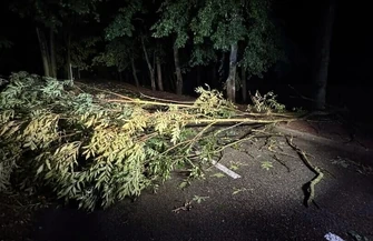 Noc pełna interwencji. Nawałnica przeszła nad Piotrkowem i powiatem