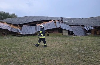 Noc pełna interwencji. Nawałnica przeszła nad Piotrkowem i powiatem