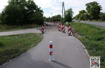 Nowy chodnik przy ul. Rolniczej w Przygłowie
