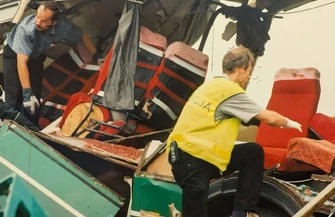 Ćwierć wieku po tragicznym wypadku koło Kamieńska w którym zginęło 9 osób