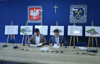 Kamieńsk inwestuje w centrum miasta. Podpisano umowę na budowę nowoczesnego Centrum Kultury Sportu i Turystyki