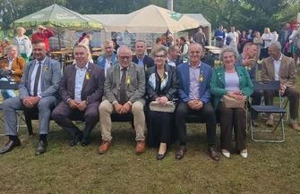 Wójt Łęk Szlacheckich na lokalnych wydarzeniach