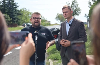Poseł Ciecióra w Longinówce po śmiertelnym wypadku Potrzebne są działania teraz natychmiast