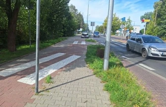 Na ul. Sulejowskiej w Piotrkowie zderzyły się dwa samochody osobowe