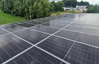 Gmina Grabica stawia na zieloną energię. Oczyszczalnia ścieków ma własną fotowoltaikę
