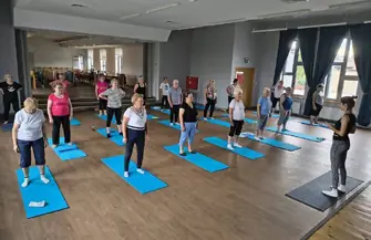 Seniorzy w Gorzkowicach trzymają formę!