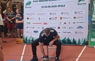 Robert Goska z Milejowa trzeci na Ogólnopolskich Igrzyskach LZS